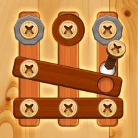 ปริศนาไม้สกรู - น็อตและโบลต์